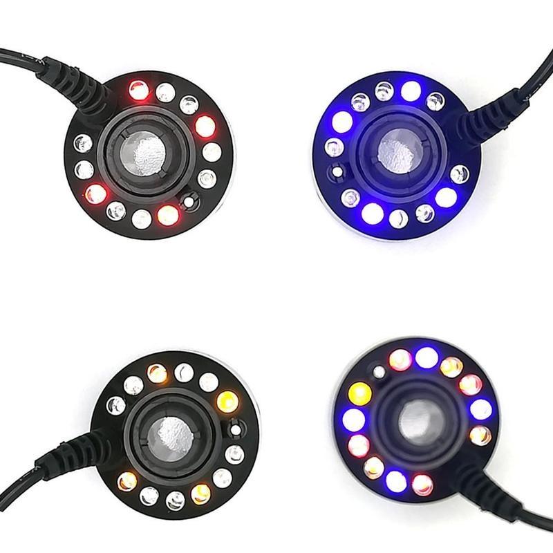 Светодиодный цветной аквариум для рептилий, домашних питомцев, генератор тумана, освещение для рептилий, амфибий, распылитель