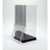 Octagon Figure Case, 18cm W X 18cm D X 27cm H, Mirrored Back, Plastic Case