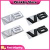 3D Металлические Хромированные Наклейки Логотипы V6 V8 для Camry Land Cruiser Highlander Крыло Багажник V8 V6 Эмблема Значок Наклейка Аксессуары