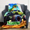 Custom Name Adventure Colty Clam blanket for Couch & Bed, Plush Cozy Fuzzy Blanket Super Soft & Warm Blankets for Fall and Winter. 0908199