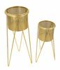 Vase Holder Glat Set 2 Pcs  Cm 21X20X46-18X18X32