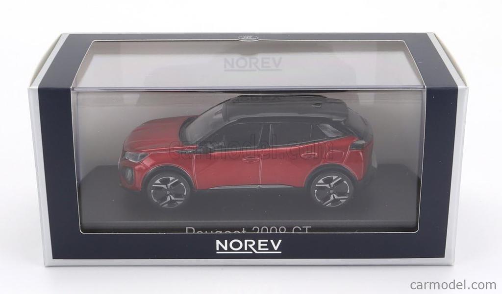 NOREV Peugeot 2008 GT 2024 (Red) 1/43 Scale Diecast Model Car