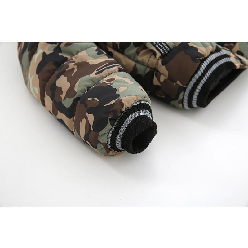 Утепленная парка Kinder Jungen Winterjacke Dicker Mantel Stepp Mantel Stepp Kapuze