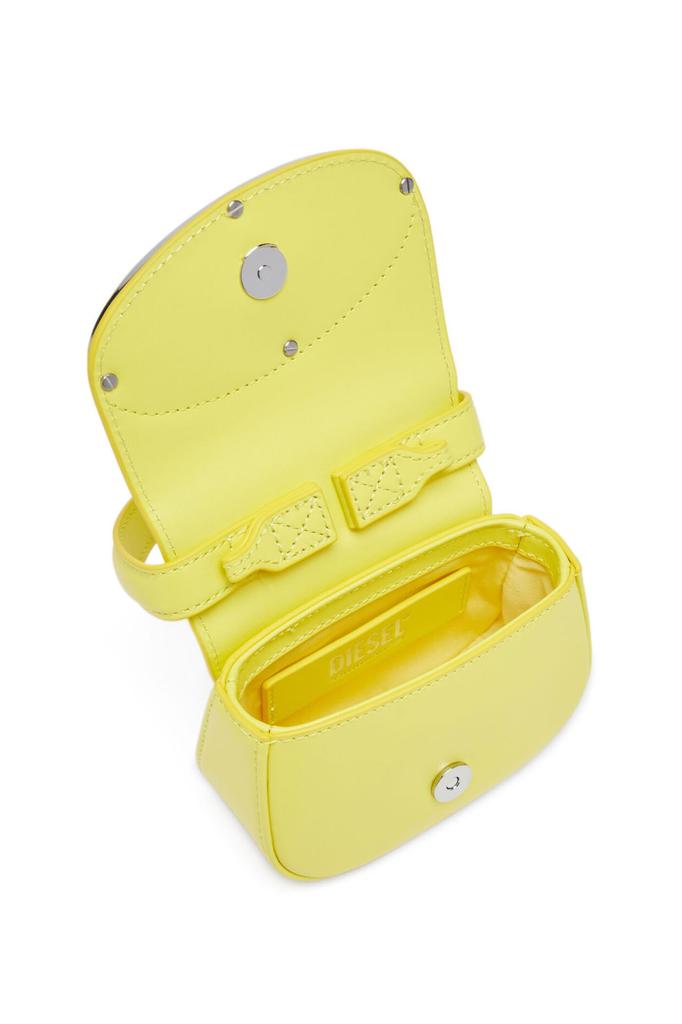 Cow Leather Shoulder Bag XS X08709P4494 UNI Yellow T3014 [Diesel] Women's