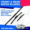 Для Toyota Corolla E210 Хэтчбек 2018 Гибридные передние и задние щетки стеклоочистителя Аксессуары для лобового стекла