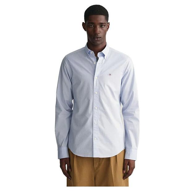 Gant Slim Fit Poplin Long Sleeve Shirt