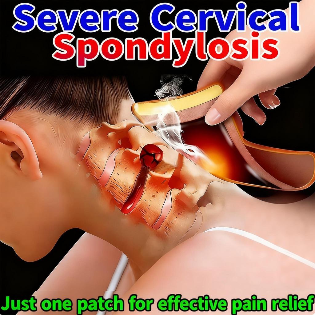 Say Goodbye To Neck Pain! Deep Penetrating Heat Patch for Cervical Soreness & Stiffness