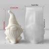 Christmas Theme Candle Silicone Mold Dwarf Silicone Mould Heat Resistant For Candle Soap Christmas Decoration