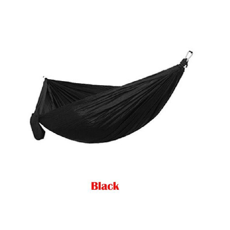 Двухместный гамак из парашютного нейлона для путешествий и кемпинга на открытом воздухе**