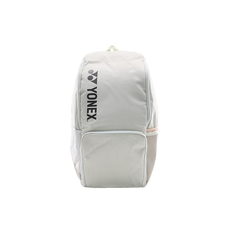 YONEX Fabric, Artificial Leather Backpack Regular Unisex Beach Beige Yellow BA92412BEX