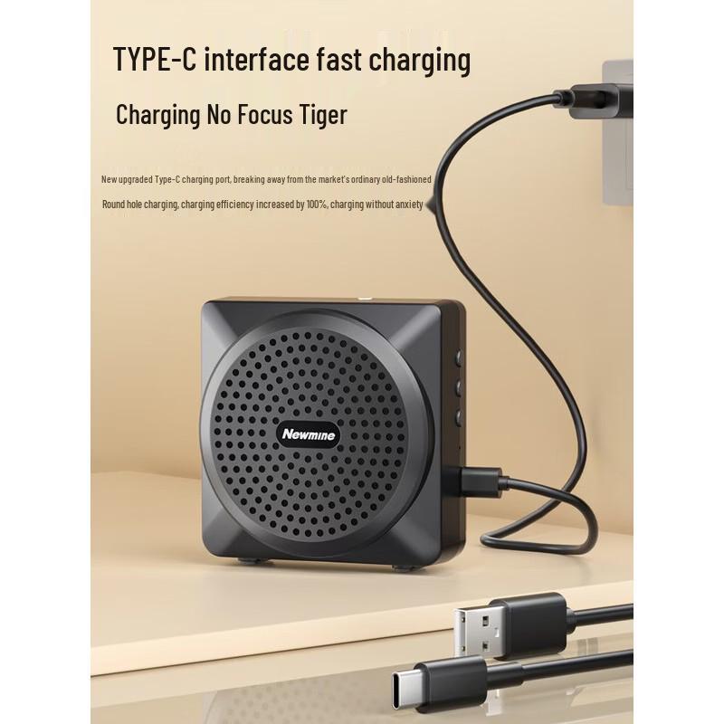 Newmine U-238 Wireless Lavalier Voice Amplifier CN plug (adapter included)