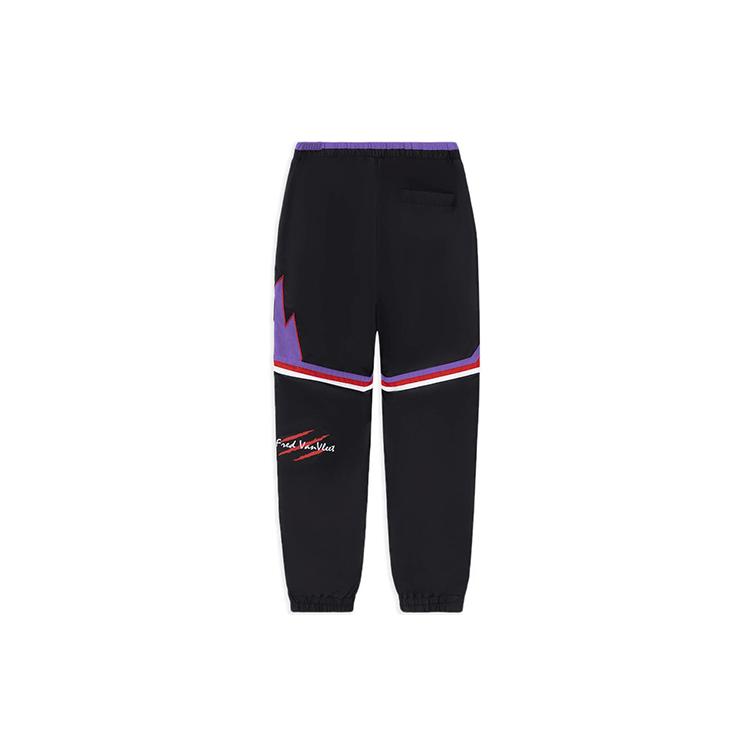 Li Ning Коллекция профессионального баскетбола Трикотажные спортивные штаны Мужские Черные AYKRA17-1