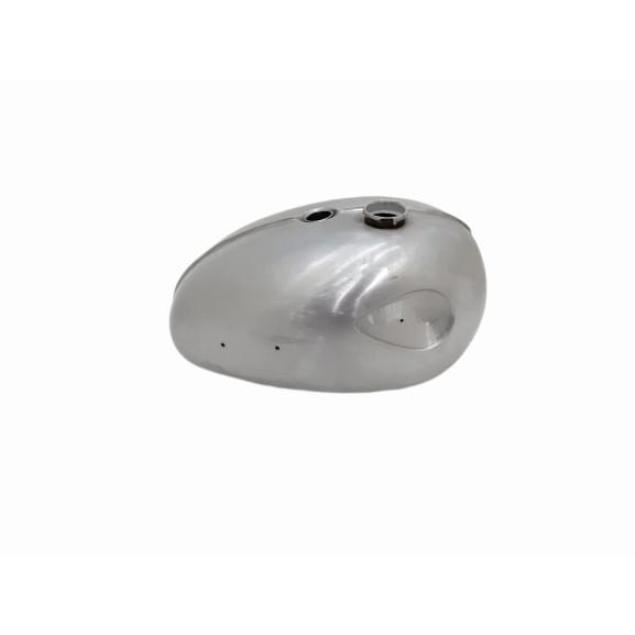 BSA A65 THUNDERBOLT LIGHTNING FUEL PETROL TANK RAW STEEL (DUAL CARB) |Fit For
