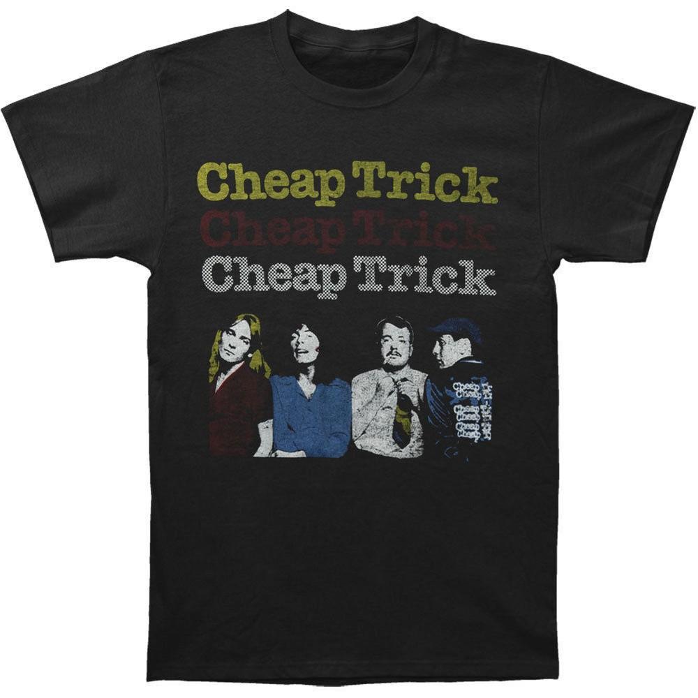 Футболка Cheap Trick Мировой тур 1978 Черная Мужская M L 2345XL Унисекс Футболка