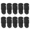 10Pcs RV Bimini Top Cap Nylon Compact Versatile Sturdy Boat Bimini Fitting Top Cover Cap for Yacht F