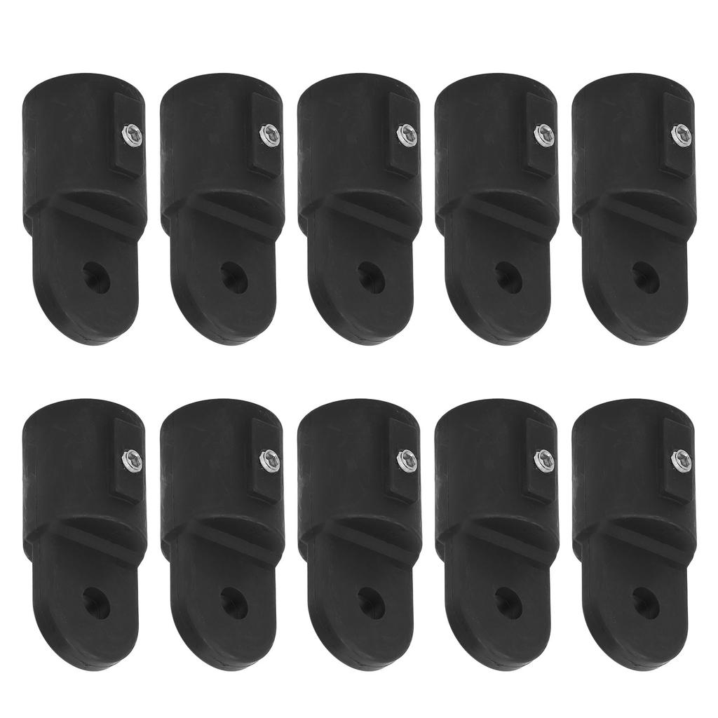 10Pcs RV Bimini Top Cap Nylon Compact Versatile Sturdy Boat Bimini Fitting Top Cover Cap for Yacht F