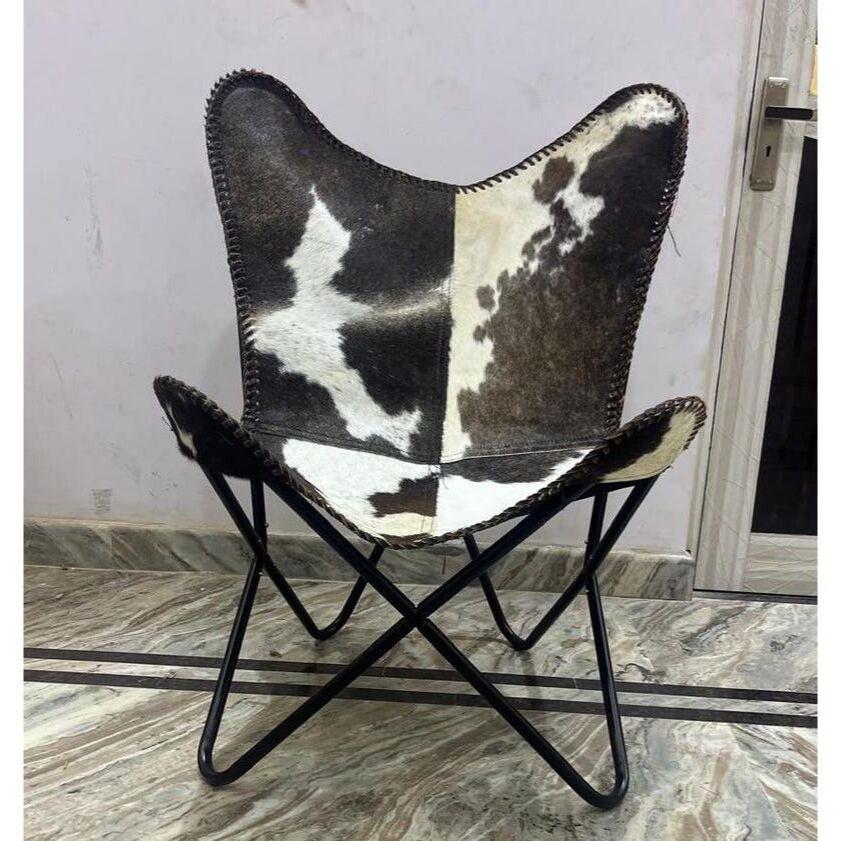 Складной кожаный стул-бабочка, кресло для гостиной, домашнего кемпинга или декора фермерского дома, офисное кресло для отдыха, подарок на новоселье