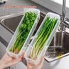 Прямоугольные пластиковые контейнеры для хранения продуктов питания, для свежих продуктов, лапши, фруктов, в холодильник, на кухню, для дома