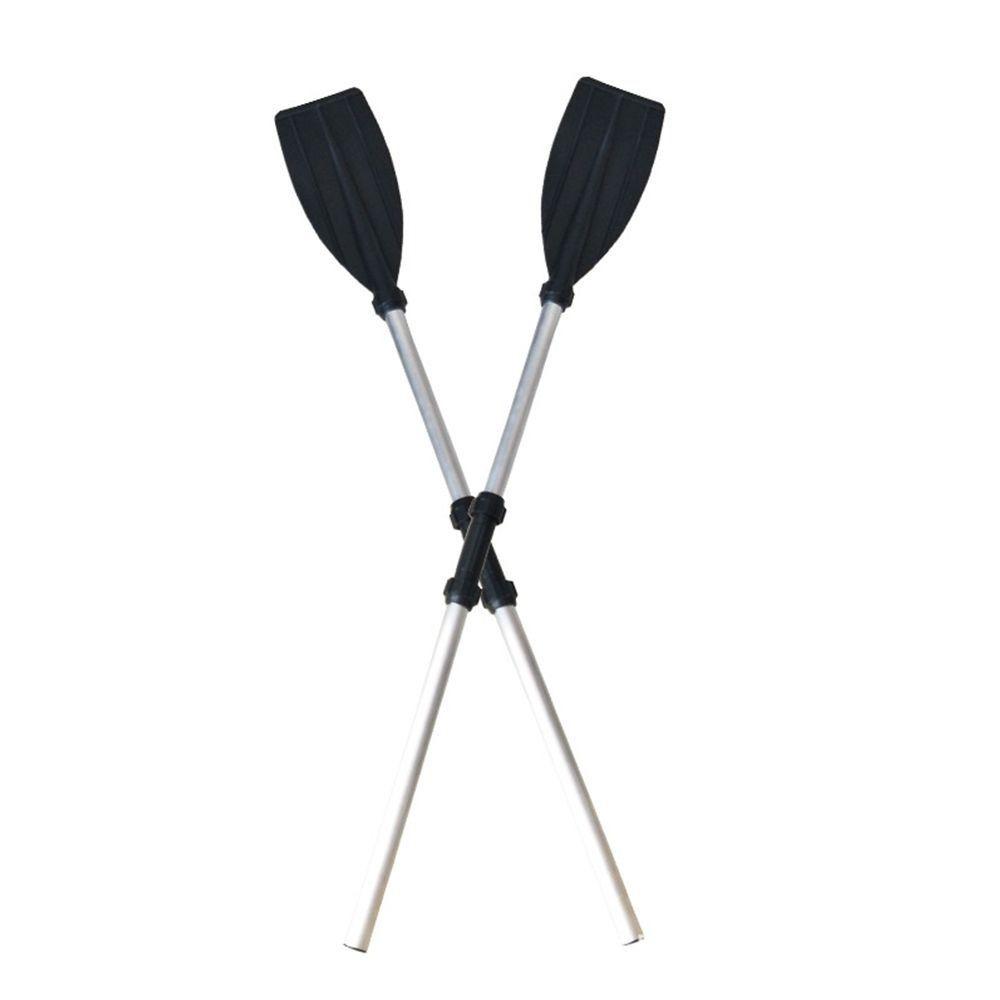 Aluminum Alloy Boat Oars Detachable Design Paddle Long Float Afloat Oars Fitting Sailing Boats