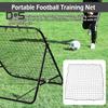 Футбольная сетка-отражатель с 20 эластичными канатами, тренировочная сетка для отскока мяча, целевая сетка для отскока мяча, помощь начинающим