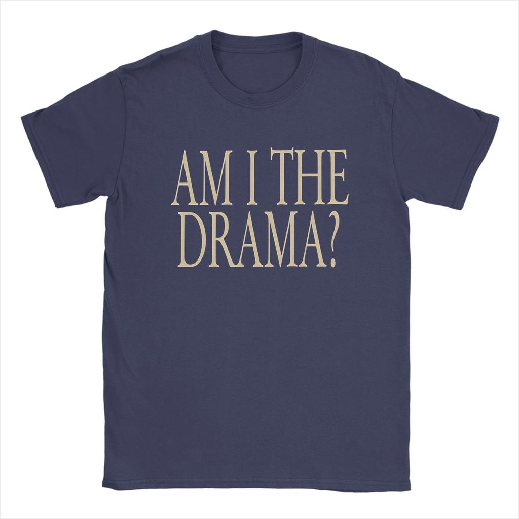 Novelty Cardi B Am I The Drama 2026 Art TShirt for Unisex Round Collar Cotton T Shirts Short Sleeve Tees Printed Clothing