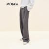 MO&Co. C+ Series High-Waist Acetate Wool Wide-Leg Trousers