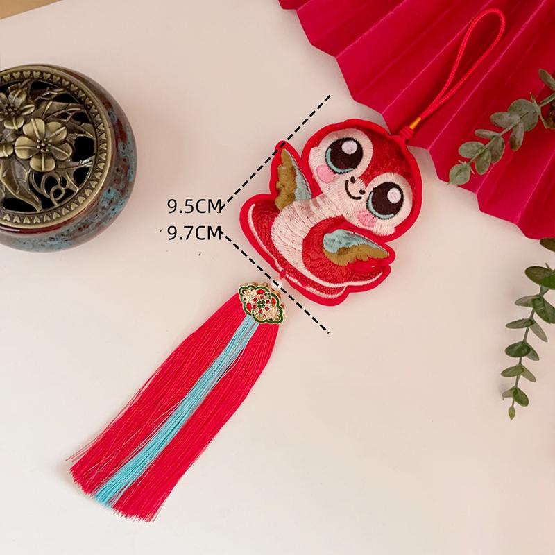 Сумка с ароматом змеи в виде колокольчика с кисточкой для автомобиля, украшения на Новый год и весенний фестиваль