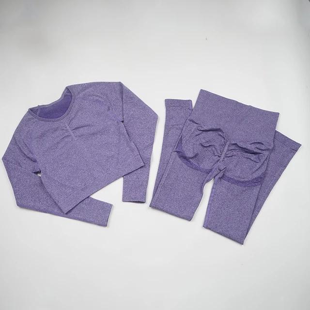 Бесшовный комплект для йоги, женская спортивная одежда для тренировок, спортивная одежда, спортивные костюмы для фитнеса