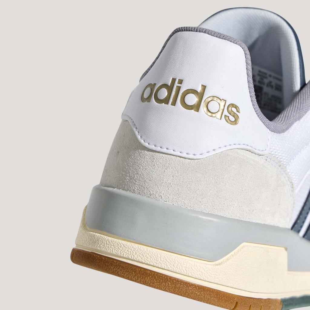 Unisex Sneakers Adidas ENTRAP Breathable Cushioning Low-top Skateboard Shoes Unisex White Gray Blue
