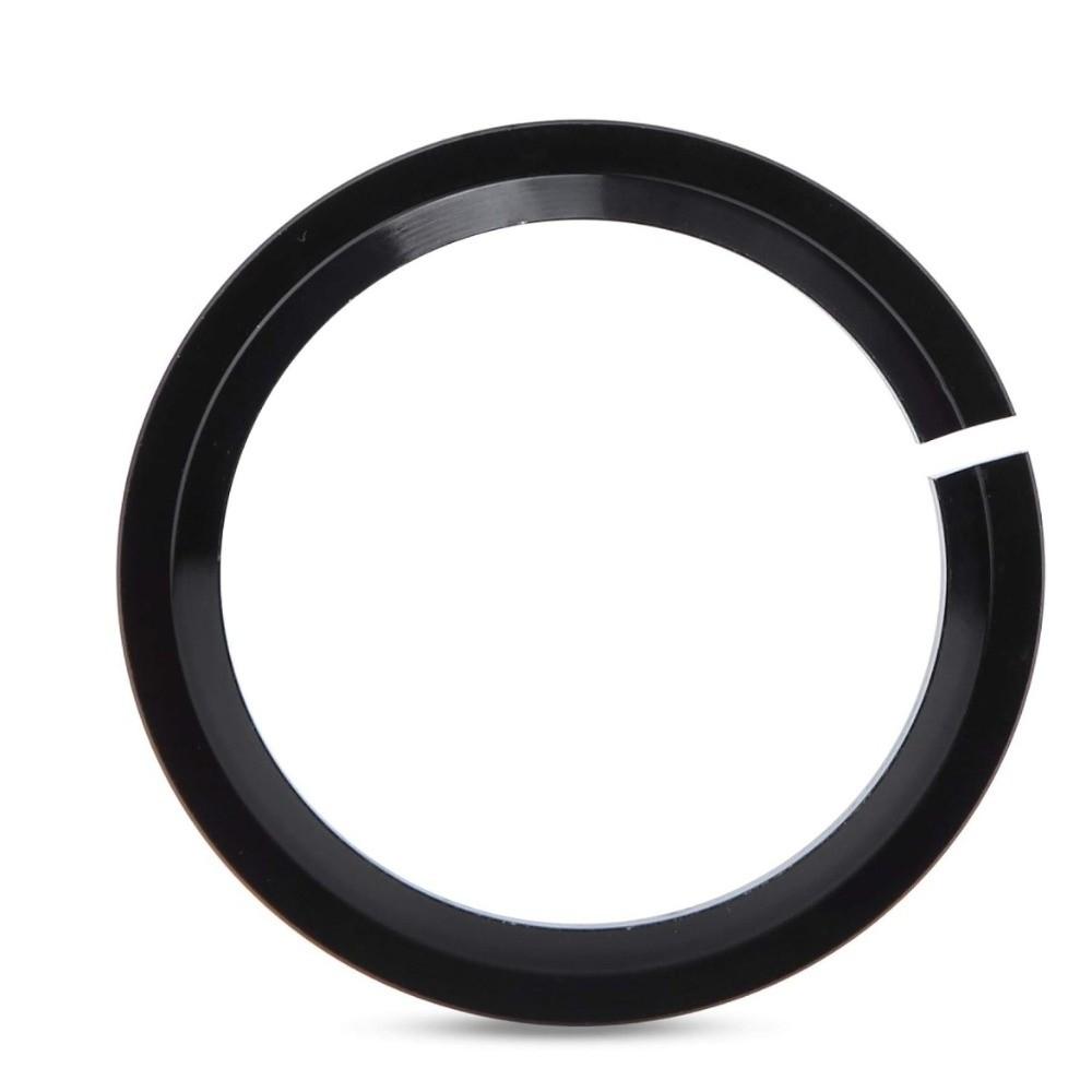2PCS Black Bicycle Headset Crown Race 39.8mm Bike Fork Crown Race Fork base ring replacement