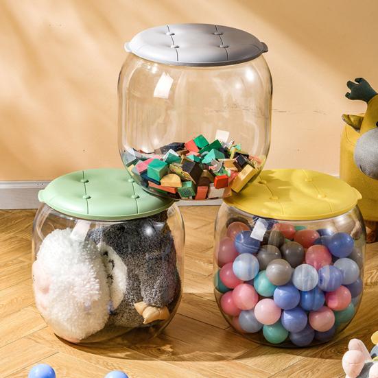 Ящик для хранения чучел животных Органайзер Большая вместимость Прозрачный дизайн Пылезащитный чучела животных