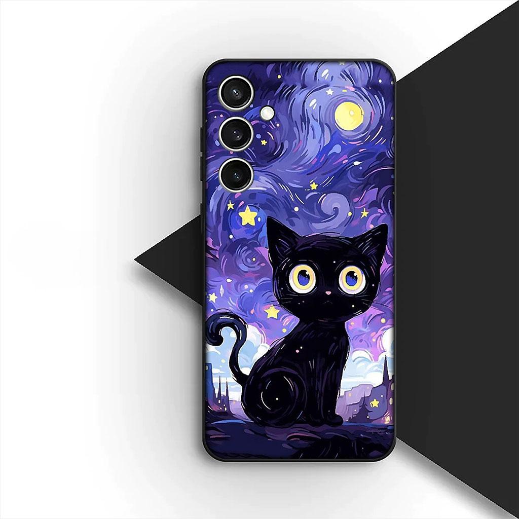 Чехол для телефона для Huawei P30 P20 Mate 20 Lite Pro Y7 Y6P Y7A 2019 Nova 5T 3I Funda Корпус Мягкий чехол Мультяшный кот Мяу Котёнок