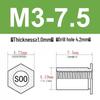 Шестигранные Заклепочные Гайки-Болты M2-M8, Резьбовой Стержень с Цилиндрической Головкой