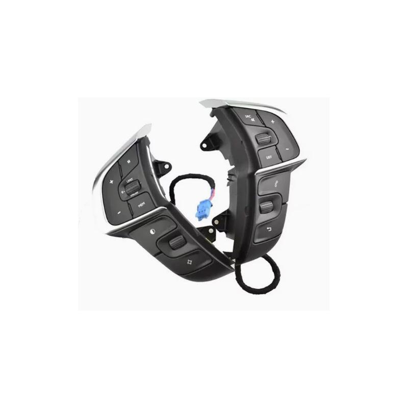 98084115ZD suitable for Citroen C4 C4L Car steering wheel multi-function buttons Volume adjustment buttons Phone Hands Free