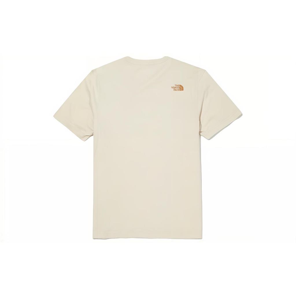 THE NORTH FACE T Shirt Unisex Ivory White NT7UN00C
