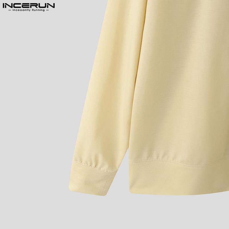 INCERUN Мужской кардиган кимоно оверсайз с рукавами «летучая мышь», на пуговицах, повседневный