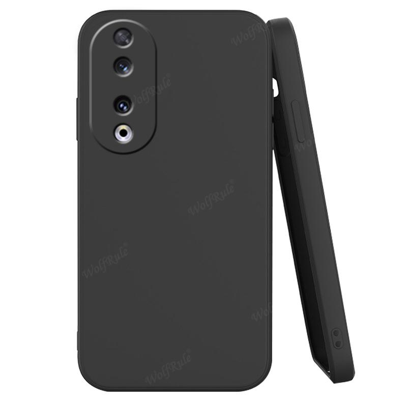 Чехол для Huawei Honor 90 Honor 90 Pro 5G Capa Ударопрочный Задний Бампер Телефона ТПУ Роскошный Жидкий Силикон Мягкая Крышка Honor 90 Fundas