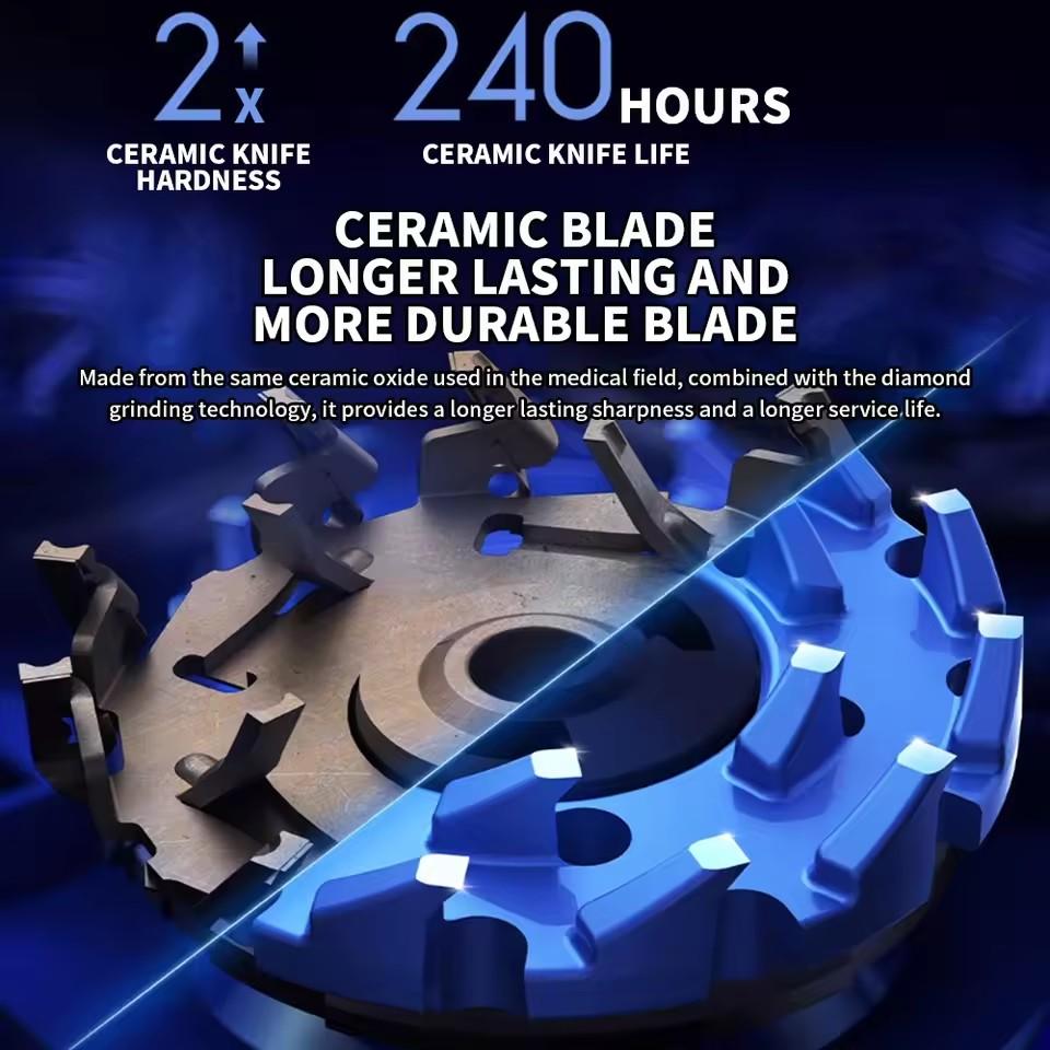 Xiaomi Электробритва Mijia S301, машинка для бритья, портативная гибкая бритва, моющийся триммер