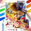 Набор для масляной живописи BeautyBeast Декор стены дома, спальни Ручной работы Подарок