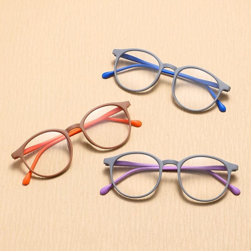 Round Reading Glasses For Women Computer Anti Blue Light Men Presbyopia Hyperopia Clear Lens Reading Eyeglasses Eyewear High-Definition Resist Fatigue