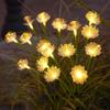 Waterproof Solar Garden Lights Fiber Optic Solar Lights Solar Fiber Optic Flower  Wedding Party