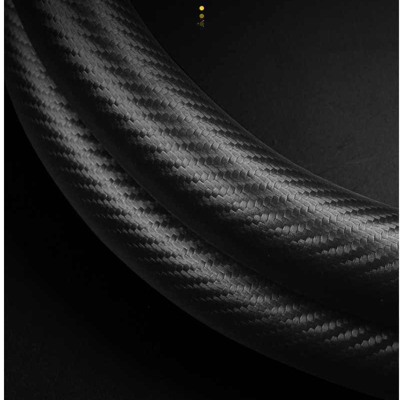 Steering Wheel Cover For Toyota Camry RAV4 Corolla 86 Reiz Wish CHR Celica Vitz Highlander Yaris Avalon Carbon Fiber Leather