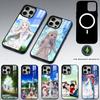 Чехол для телефона AnoHana M-Meiko Anime H-Honma Для iPhone 17, 16, 15, 14, 13, 12, 11 Plus, Pro Max Магнитный Для Magsafe Беспроводной Зарядки