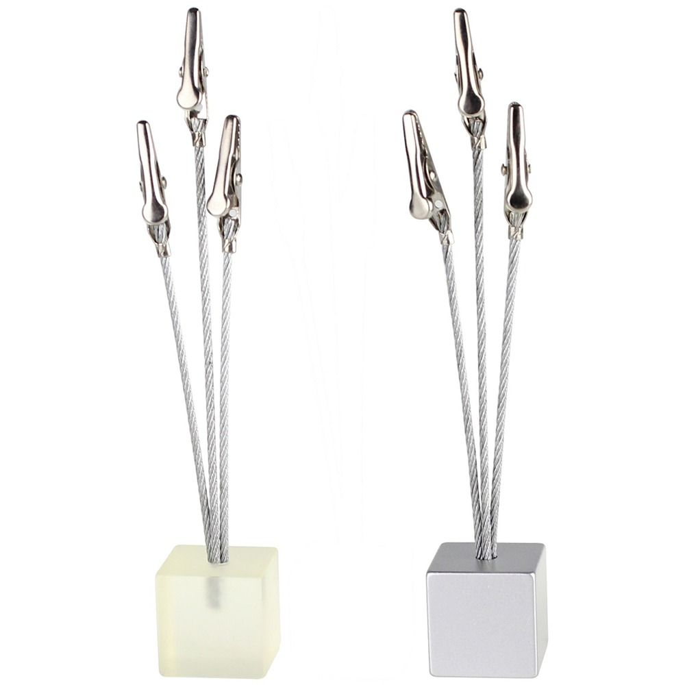 5 шт. Многофункциональный зажим-крокодил Гибкий шланг Настольный зажим для заметок День рождения Свадебная вечеринка