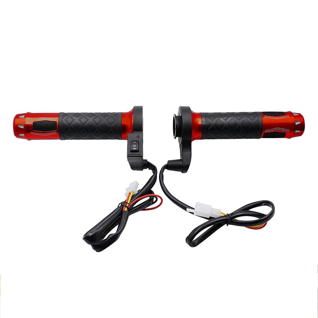 Motorcycle Electric Hot Hand Grips Long Service Life and Compact Suitable for Outdoor Winter Cycling
