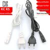 KC Certified Korean Two-Pin Power Cord, KS Standard, Plug Type C17