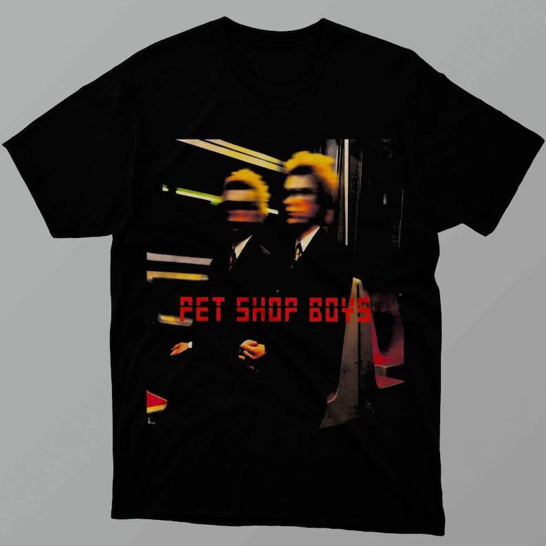 Rare Pet Shop Boys T-shirt Tee Unisex Men Women Full size S to 5XL K837