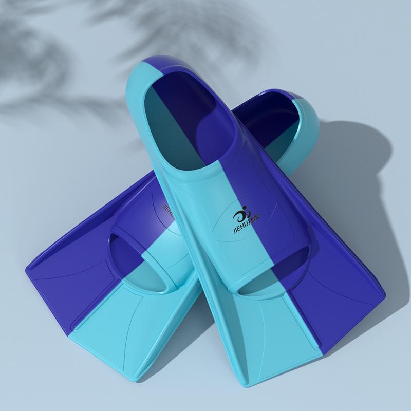 Фристайл-ласты: Профессиональные короткие ласты Duck Paw для обучения плаванию брассом, сноркелингу и дайвингу — унисекс и детские ласты для плавания.