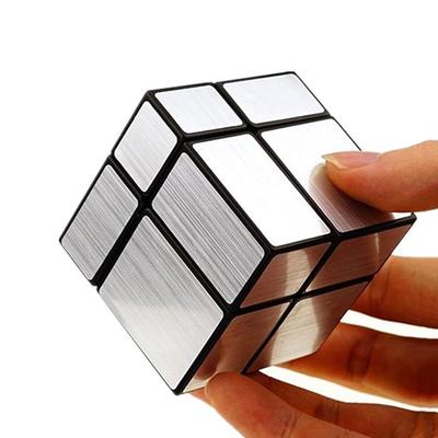 Зеркальный куб 2x2 Без наклеек Головоломки Скоростные кубики Образовательные игрушки Для детей Дети Кубо Магико Заубервюфель
