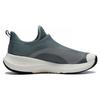 Li Ning SOFT GO Удобные, нескользящие, износостойкие, дышащие, низкие спортивные повседневные кроссовки Мужские Серый Синий AGLT105-4